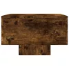 Füstös tölgy színű szerelt fa dohányzóasztal 100x49,5x31 cm
