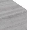 Szürke sonoma szerelt fa dohányzóasztal 100x49,5x31 cm