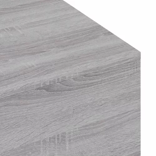Szürke sonoma szerelt fa dohányzóasztal 100x49,5x31 cm