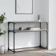 Szürke sonoma színű szerelt fa tálalóasztal 100x35,5x75 cm