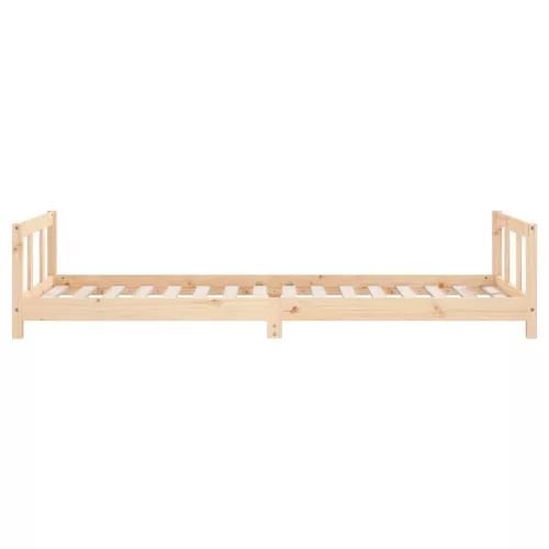 Tömör fenyőfa gyerekágykeret 90 x 200 cm