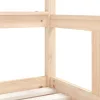 Tömör fenyőfa gyerekágykeret fiókokkal 70 x 140 cm