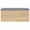 Sonoma tölgyfa tárolópad 102 x 42 x 45 cm rétegelt fa