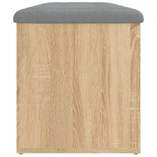 Sonoma tölgyfa tárolópad 102 x 42 x 45 cm rétegelt fa