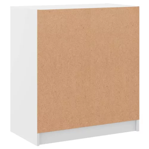 Fehér kisszekrény üvegajtókkal 68 x 37 x 75,5 cm