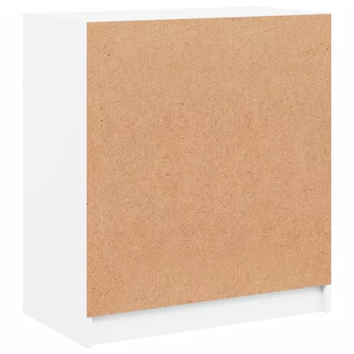 Fehér kisszekrény üvegajtókkal 68 x 37 x 75,5 cm