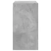 Betonszürke faliszekrény üvegajtókkal 68 x 37 x 68,5 cm
