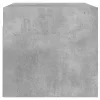 2 db betonszürke faliszekrény üvegajtókkal 68,5 x 37 x 35 cm