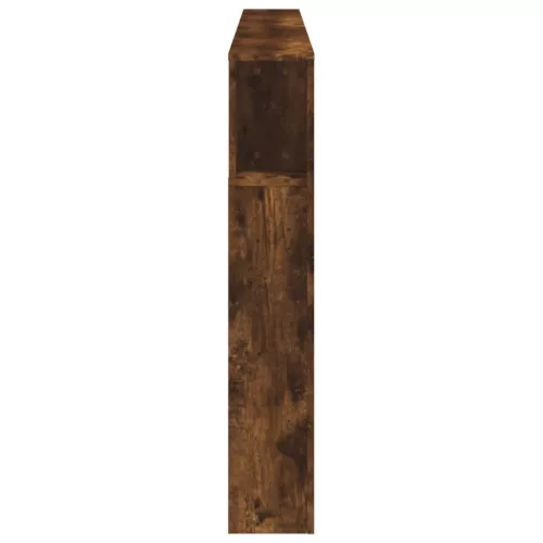 Sonoma tölgy színű szerelt fa LED-es fejtámla 220x18,5x103,5 cm