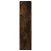 Füstös tölgy színű szerelt fa cipőszekrény 80 x 21 x 87,5 cm