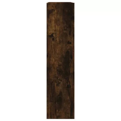 Füstös tölgy színű szerelt fa cipőszekrény 80 x 21 x 87,5 cm