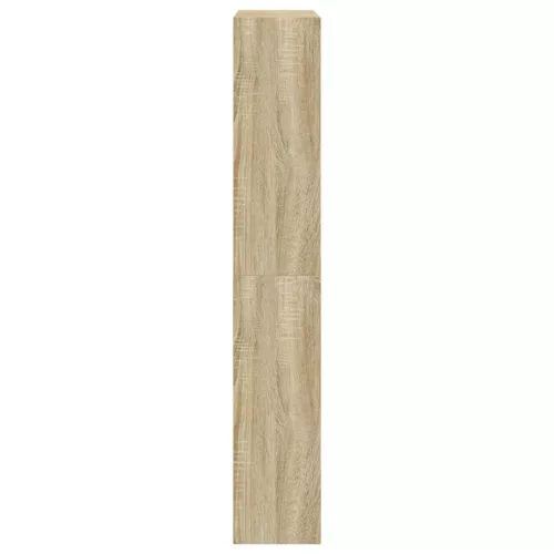 Sonoma tölgy színű szerelt fa cipőszekrény 80 x 21 x 125,5 cm