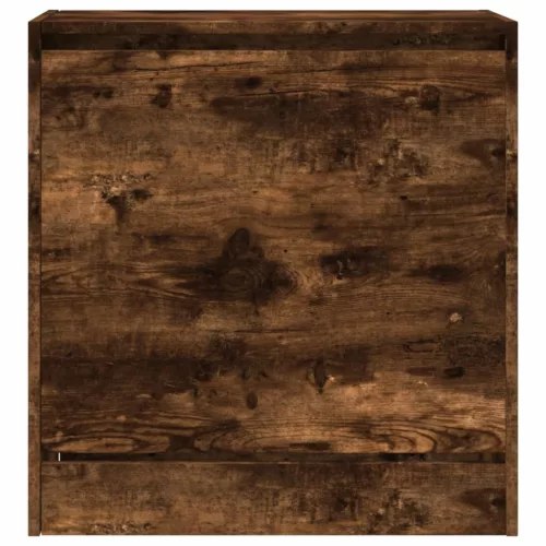 Füstös tölgy színű szerelt fa cipőszekrény 60 x 34 x 63,5 cm