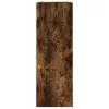 Füstös tölgy színű szerelt fa cipőszekrény 60 x 34 x 96,5 cm