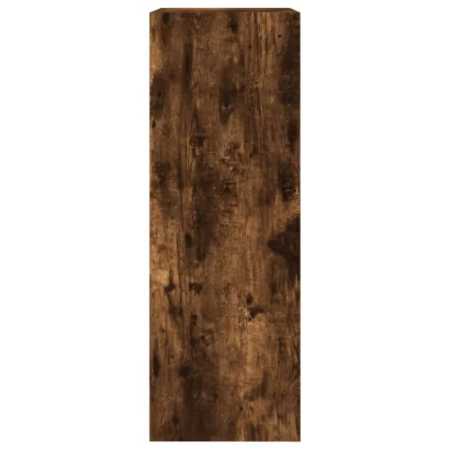 Füstös tölgy színű szerelt fa cipőszekrény 60 x 34 x 96,5 cm