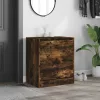 Füstös tölgy színű szerelt fa cipőszekrény 60 x 42 x 69 cm