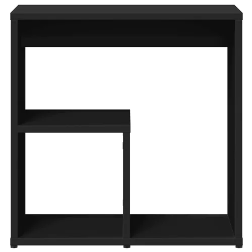 Fekete szerelt fa kisasztal 50 x 30 x 50 cm