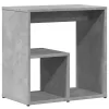 2 db betonszürke szerelt fa kisasztal 50x30x50 cm