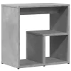 2 db betonszürke szerelt fa kisasztal 50x30x50 cm