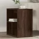 2 db barna tölgyszínű szerelt fa kisasztal 50x30x50 cm