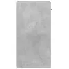 2 db betonszürke szerelt fa éjjeliszekrény 35 x 34 x 65 cm