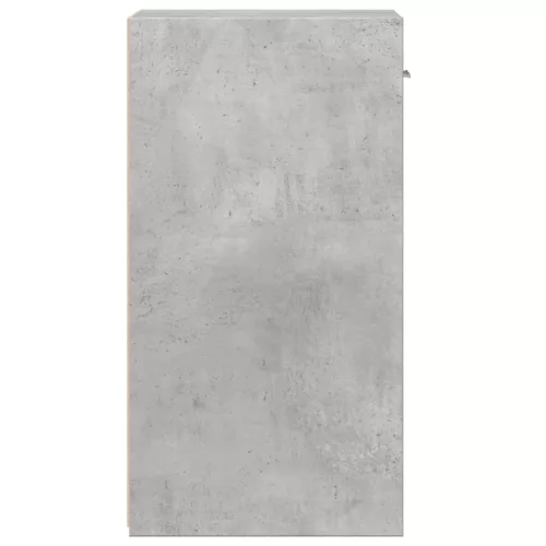 2 db betonszürke szerelt fa éjjeliszekrény 35 x 34 x 65 cm