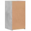 2 db betonszürke szerelt fa éjjeliszekrény 35 x 34 x 65 cm