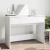 Fehér fésülködőasztal tükörrel 100x45x76 cm
