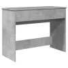 Betonszürke fésülködőasztal tükörrel 100x45x76 cm