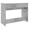 Betonszürke fésülködőasztal tükörrel 100x45x76 cm