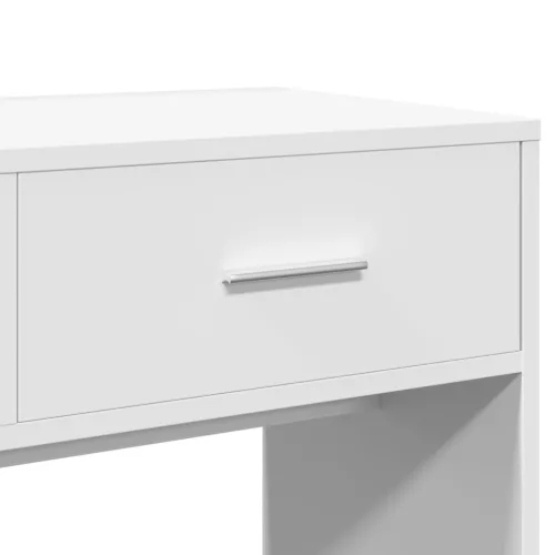 Fehér fésülködőasztal tükörrel 80x39x80 cm