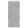 Betonszürke szerelt fa tárolószekrény 56,5 x 39 x 90 cm