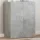 Betonszürke szerelt fa irattartó szekrény 60 x 32 x 77,5 cm