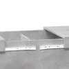 Betonszürke szerelt fa dohányzóasztal 100 x 55 x 40 cm