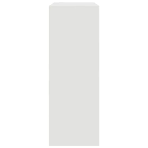 Fehér acél tálalószekrény 67 x 39 x 107 cm