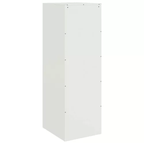Fehér acél tálalószekrény 34,5x39x107 cm