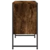Füstös tölgy szerelt fa fürdőszobai mosdószekrény 80x33x60 cm