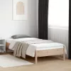 Tömör fenyőfa ágy matrac nélkül 90 x 200 cm
