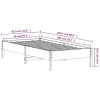 Tömör fenyőfa ágy matrac nélkül 90 x 200 cm