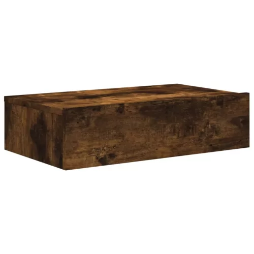 Sonoma tölgyszínű TV-szekrény LED-lámpákkal 60x35x15,5 cm