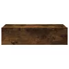 Sonoma tölgyszínű TV-szekrény LED-lámpákkal 60x35x15,5 cm