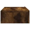 Sonoma tölgyszínű TV-szekrény LED-lámpákkal 60x35x15,5 cm