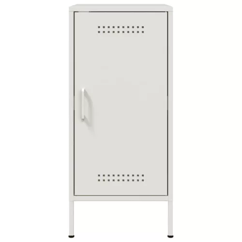 Fehér acél tálalószekrény 36 x 39 x 79 cm