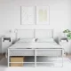 2 db fehér acél éjjeliszekrény 36 x 39 x 68 cm