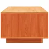 Viaszbarna tömör fenyőfa dohányzóasztal 110 x 50 x 33,5 cm