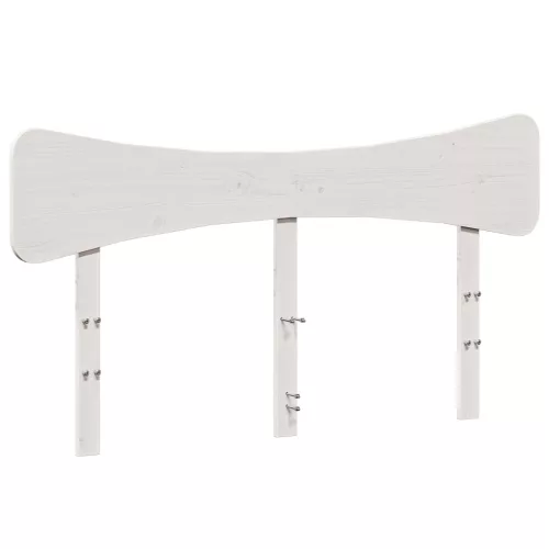 Fehér tömör fenyőfa fejtámla 150 cm
