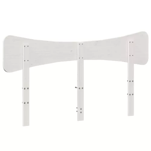 Fehér tömör fenyőfa fejtámla 150 cm