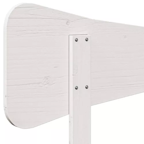 Fehér tömör fenyőfa fejtámla 150 cm