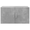 Betonszürke szerelt fa faliszekrény 70 x 42,5 x 40 cm