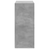 Betonszürke szerelt fa tálalószekrény 70 x 41 x 93 cm